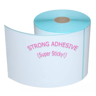 STRONG ADHESIVE 'Super Sticky' - Direct Thermal Shipping Label 100mm x 150mm for Fastway Startrack eParcel - 500 Labels per Roll