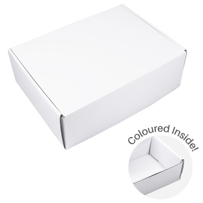 Large Premium Mailing Box | Gift Box - All in One - White