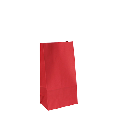 Coloured Gift Bags - Red Kraft Paper Bags