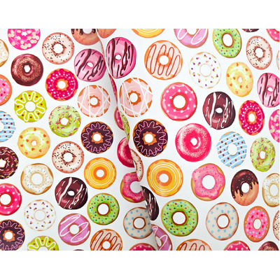 Wrapping Paper - 500mm x 60M - Donuts