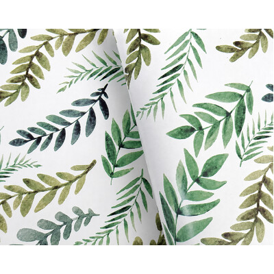 Wrapping Paper - 500mm x 60M - Green Fern