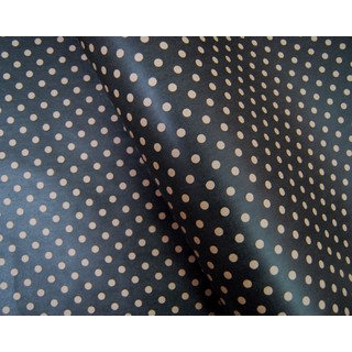 Wrapping Paper - 500mm x 60M - Kraft Brown Dots on Black
