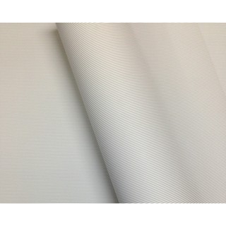 Wrapping Paper - 500mm x 60M - Silver Stripes