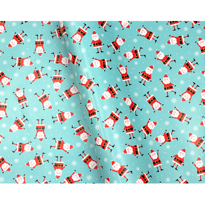 Christmas Wrapping Paper - 500mm x 60M - Floating Santa