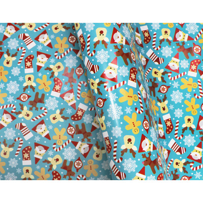 Wrapping Paper - 500mm x 60M - Christmas Wrapping Paper - Kids Christmas