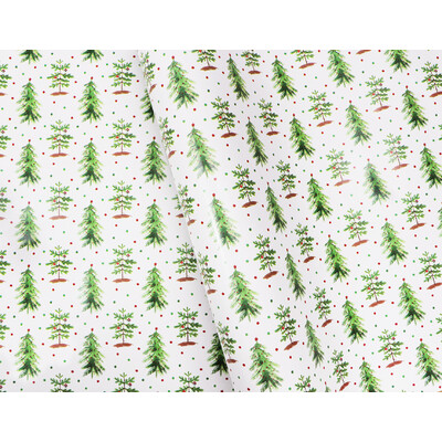 Wrapping Paper - 500mm x 60M - Christmas Wrapping Paper - Dainty Christmas Tree