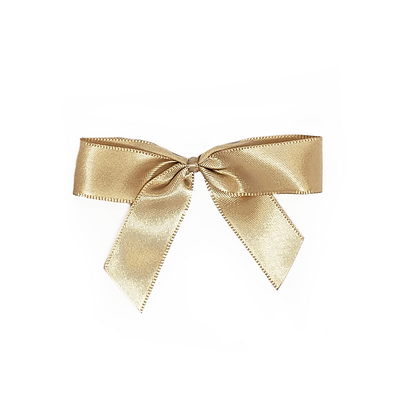 Satin Gift Bows - 7cm - Champagne