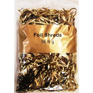 Foil Metallic Shreds - 56.6grams - Metallic Gold