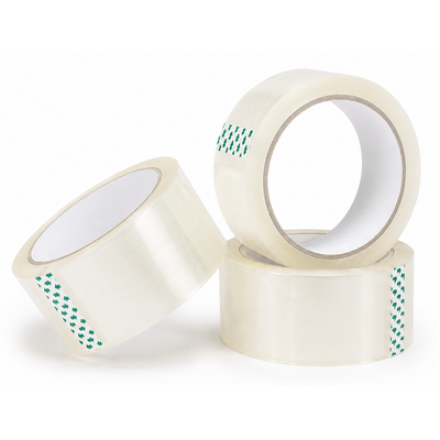 Clear Packaging Tape — 48mm x 75m | 6-Roll Pack