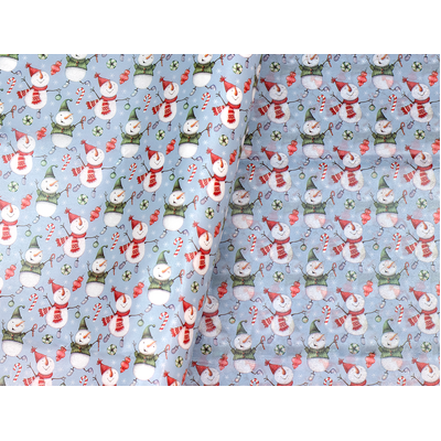 Christmas Tissue Paper - Snowman  - 100 Sheets