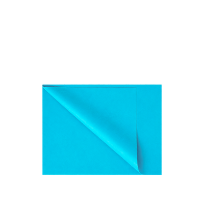Tissue Paper Half Ream - 375mm x 500mm, 960 Sheets - Turquoise Blue