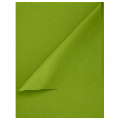 Tissue Paper Ream - 750mm x 500mm, 480 Sheets - Avocado Green