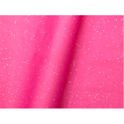 Tissue Paper Ream - 750mm x 500mm, 480 Sheets - Hot Pink with Gemstones