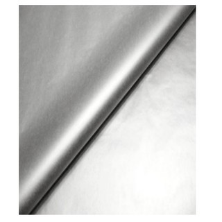 Tissue Paper Ream - 750mm x 500mm, 240 Sheets - Metallic Silver