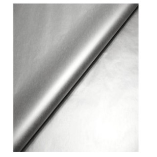 Tissue Paper Ream 750mm x 500mm, 240 Sheets - Metallic Silver