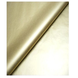 Tissue Paper Ream 750mm x 500mm, 240 Sheets - Metallic Gold
