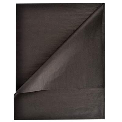 PREMIUM Tissue Paper Ream - 750mm x 500mm, 480 Sheets, 26gsm - Black