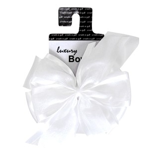 Create a gift - Luxury Double Bow - White