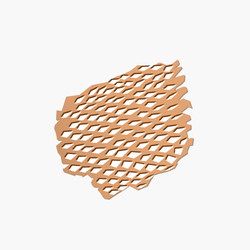 Green Wrap Honeycomb Paper