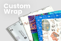 Custom Printed Gift Wrap