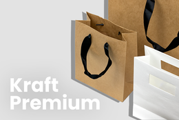 Kraft Paper Bags - Premium
