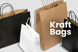 Kraft Paper Bags - Twisted Handles